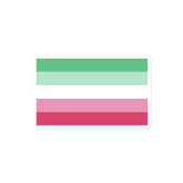 Abrosexual Flag Bubble-Free Stickers